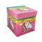 Taburet depozitare jucarii, Unicorn Roz, 30x30x30, ATU-085117