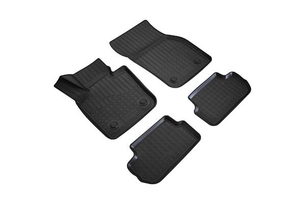 SET COVORASE AUTO CAUCIUC FIT MINI HATCH (F56) 3D (2014-2018) (3 PORTIERE) - 4 PCS