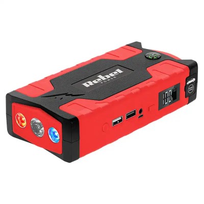 Jump Starter 10000mAh Rebel + Power Bank si Compresor auto URZ0967 foto