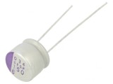 Condensator Polimeric 150uF 6.3V THT