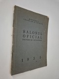 Carte veche Salonul Oficial 1935 Pictura Sculptura