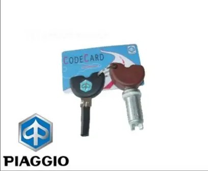 Butuc contact + cheie originale CIP Piaggio Fly - Liberty - Beverly - X8 &acirc;&euro;&ldquo; X9 125-150-180-200-250-500cc