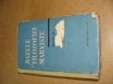 BAZELE FILOZOFIEI MARXISTE