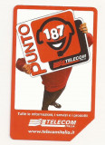 CT1-Cartela Telefonica -Telecom Italia - 10000 Lire - 5,16 Euro - Punto 187