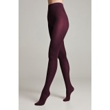 Ciorap Gros din Microfibră cu Efect 3D Trendy 150 Den - Marsala, 3-M Standard