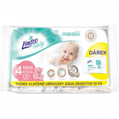 Linteo Baby Premium Maxi scutece de unică folosință 8-15kg 5 buc