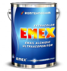 Email Alchidic ?Emex Extracolor&amp;quot;, Crem, Bidon 5 Kg foto