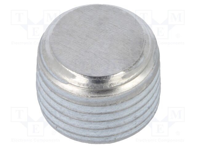 Dop filetat conic R 1 din oțel inoxidabil HEX 17mm ELESA GANTER