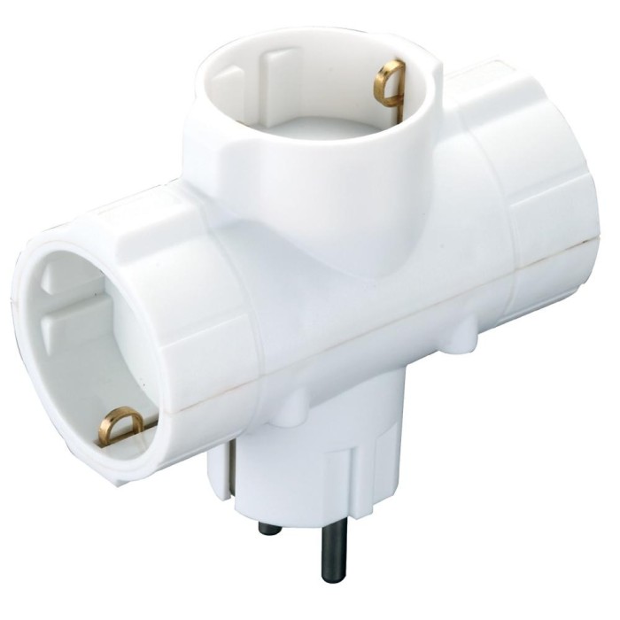BACHMANN Multistecker 3xCEE7 3 16A 250V