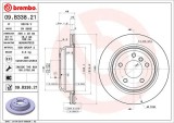 BREMBO 09.B338.21 PRIME LINE - UV Coated Disc frana