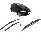 Cumpara ieftin Set 3 stergatoare Volkswagen FOX Van (5Z1) 2010-2011, pentru parbriz si luneta, Bosch Twin