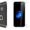 Pachet husa Apple iPhone 7, MyStyle Elegance Luxury 3in1 Ring Black, folie de sticla gratis