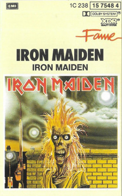 Casetă audio Iron Maiden &amp;ndash; Iron Maiden, originală foto