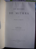 LES MYSTERES DE MITHRA DE FRANZ CUMONT