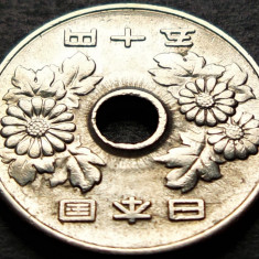 Moneda exotica 50 YENI - JAPONIA, anul 1970 = Shōwa * cod 225 B