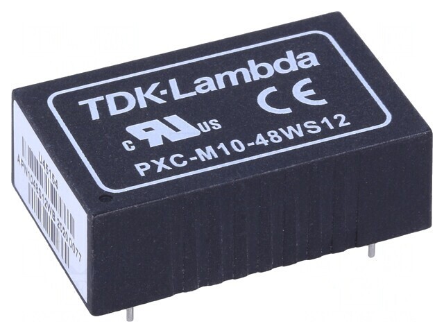 Convertor DC/DC 10W 18-75V Intrare 12V Ieşire 830mA DIP24