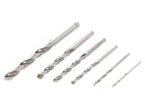 Set Burghie Metal HSS-E Cobalt 6 Bucăți