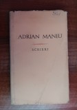 Myh 38f - Adrian Maniu - Scrieri - Versuri - ed 1968