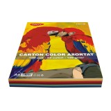 Carton color asortat A4 120g Daco 100 coli