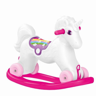 Jucarie 2 in 1 - Unicorn balansoar foto