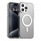 Husa MagSafe pentru Apple iPhone 15 Pro Max, Techsuit, CandyCase, Alba