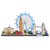 Cumpara ieftin Cubic Fun - Puzzle 3D Led Londra 186 Piese