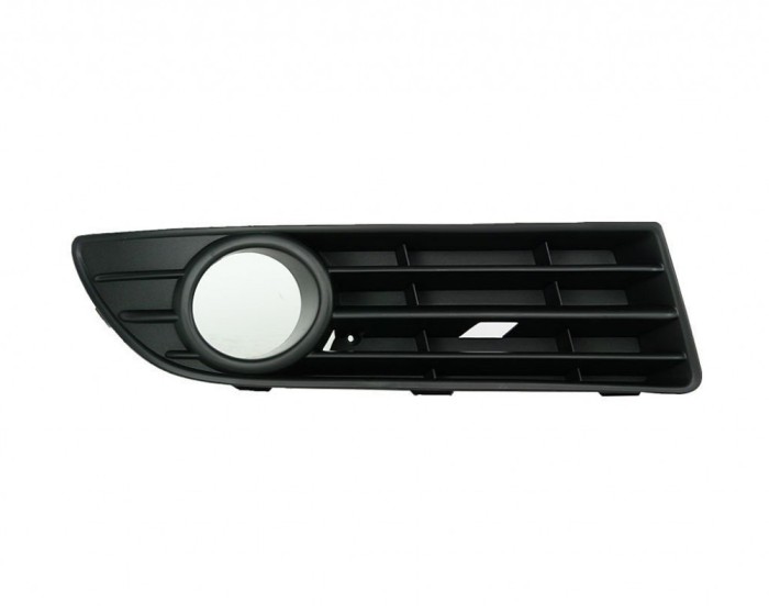 Grila bara fata Vw Polo (9N3) Hatchback 04.2005-08.2009 , Fata Dreapta, cu decupaj proiector ceata 6Q0853666E9B9