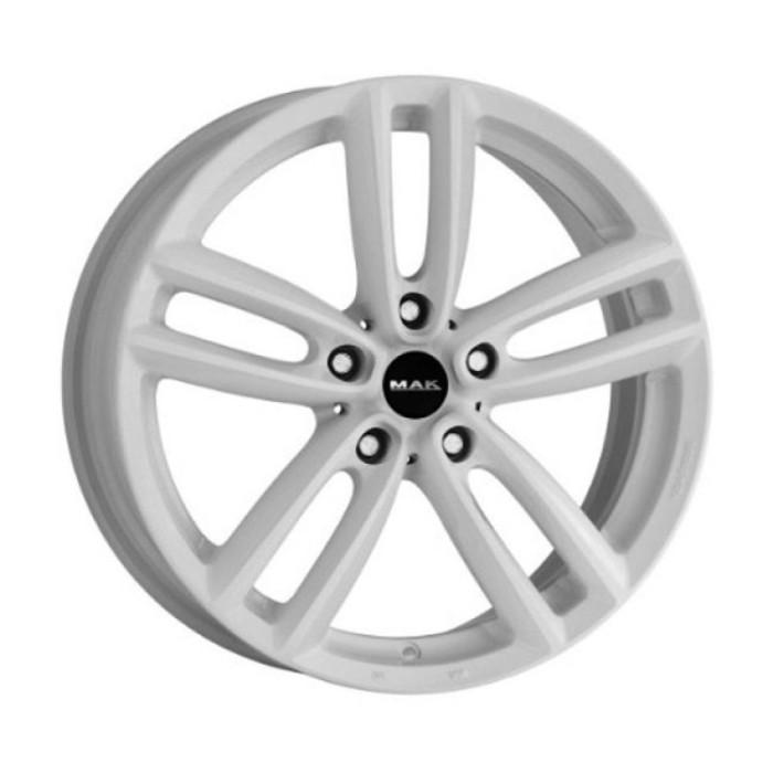 Jante BMW Seria 3 8J x 19 Inch 5X120 et50 - Mak Oxford Gloss White - pret / buc Jante BMW Seria 3 8J x 19 Inch 5X120 et50 - Mak Oxford Gloss White - pret / buc