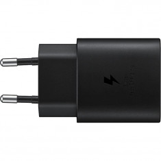 Incarcator Samsung Super Fast Charging (Max. 25W), C to C Cable, Black foto