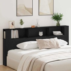 vidaXL Tablă de pat cu sertar 220 x 18,5 x 104,5 cm Lemn compozit 862092