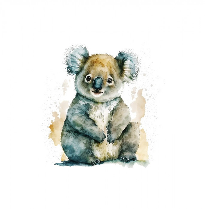 Sticker decorativ Koala, Maro, 56 cm, 3821ST