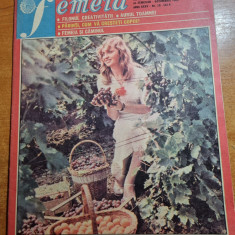 revista femeia octombrie 1982-orasul bistrita,satu mare,femeile din salaj