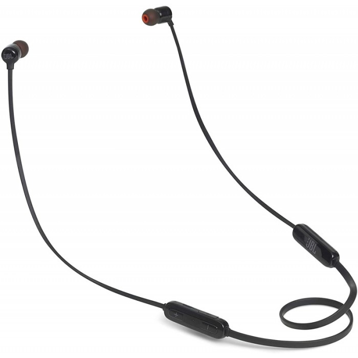 Handsfree Casti Bluetooth JBL Tune 110BT, In-Ear, Negru JBLT110BTBLKAM