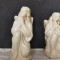 Set 2 statuete vechi, din ciment, ingeri. Dimensiune mare. Pentru gradina.