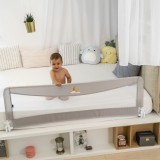 Protectie Pat Copii Juju Safe Sleep Mini Moon, 150 cm, Rabatabila, 18 luni-5 ani