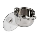 Semioala inox + capac, 20x11.5 cm, 3.5L, MYRA, Heinner