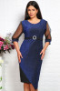 Rochie cu insertii stralucitoare Dolce NaviMarimea, Yves