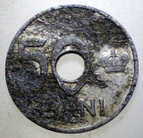 1.528 ROMANIA 50 BANI 1921 4,7mm, Aluminiu