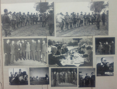 Delegatie sovietica la vanatoare in Romania/lot 10 foto pentru revista Vanatorul foto