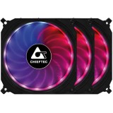 Ventilator / radiator Chieftec Tornado RGB Three Fan Kit