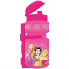 Sticla apa Princess Seven, suport plastic inlcus, montare pe bicicleta, 350 ml foto