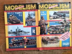 Lot 4 Reviste Modelism an 1993 , nr. 1,2,3,4 / C rev P2 foto