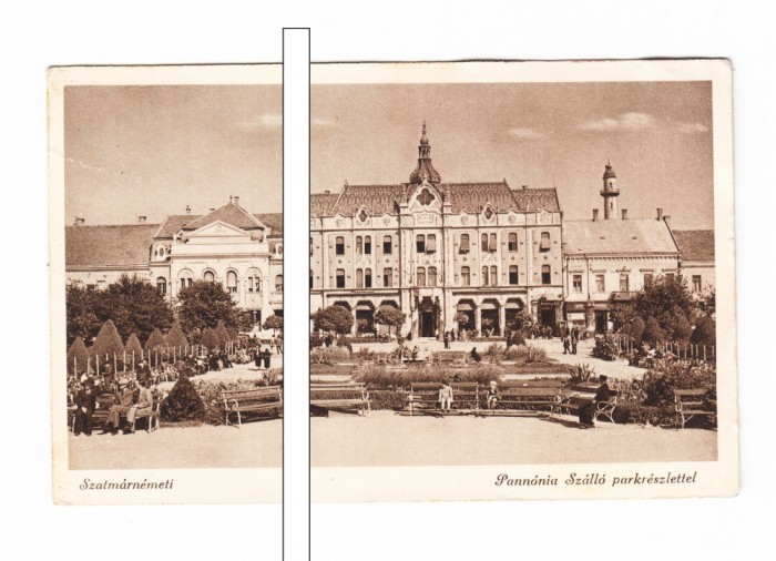 CP Satu Mare - Hotel Pannonia, circulata, 1942
