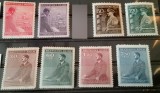 Deutsches Reich - 8 mărci poștale propagandistice din perioada Alisatului &ndash; Emisiunea pentru Protecoratul Boemiei și Moraviei (1944)