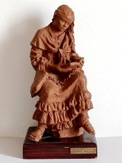 Sculptura in teracota, semnata ?Josep Bofill? foto