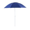 Umbrela Plaja/Gradina 2in1 ART Albastru/Alb 210cm, Multifunctionala, Protectie UV, Impermeabila, Geanta Transport