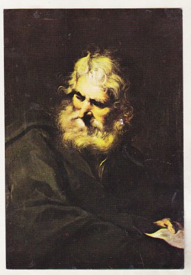 bnk cp F Francazano - Portret de filosof - Vedere - necirculata foto