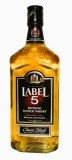 Whisky, LABEL 5 YO, IMP. ITALY, cl 70 GR 40 ANII 2010/20