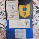 Program,Fanion, Invitatie si Tichet loc Muresul Electromures Tg. Mures - Vasas Budapesta