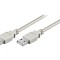 Cablu USB 2.0 A-A 1,8m Gri 480Mbps